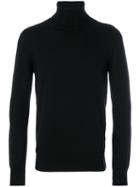 Dondup - Turtleneck Slim-fit Jumper - Men - Merino - L, Black, Merino