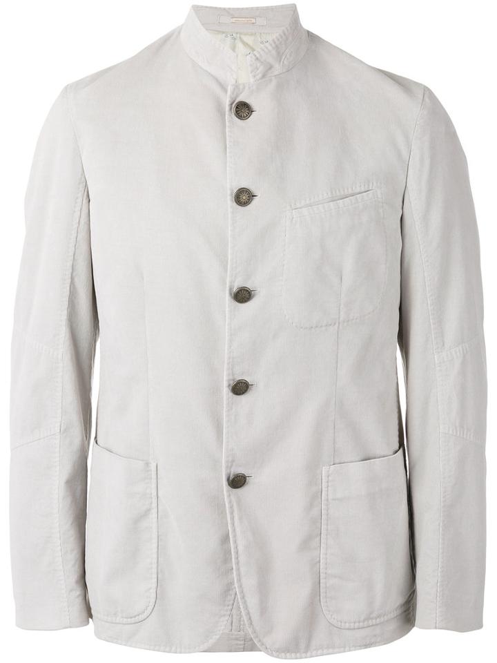 Massimo Alba - Buttoned Jacket - Men - Cotton/viscose - 52, Nude/neutrals, Cotton/viscose