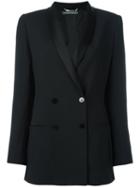 Alberta Ferretti Classic Blazer, Women's, Size: 42, Black, Acetate/rayon