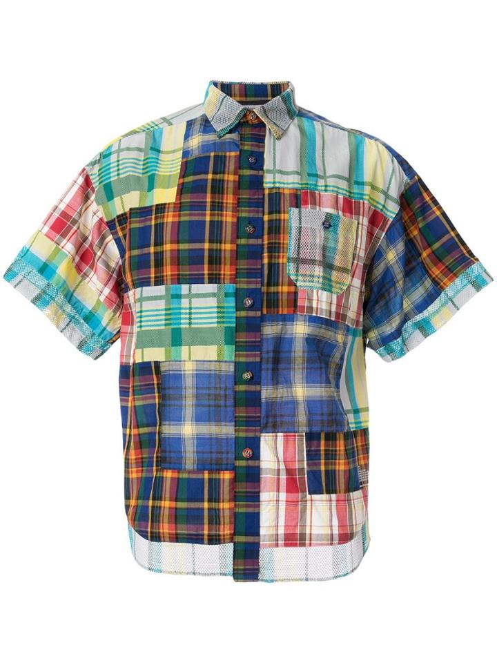 White Mountaineering Checked Shirt - Multicolour