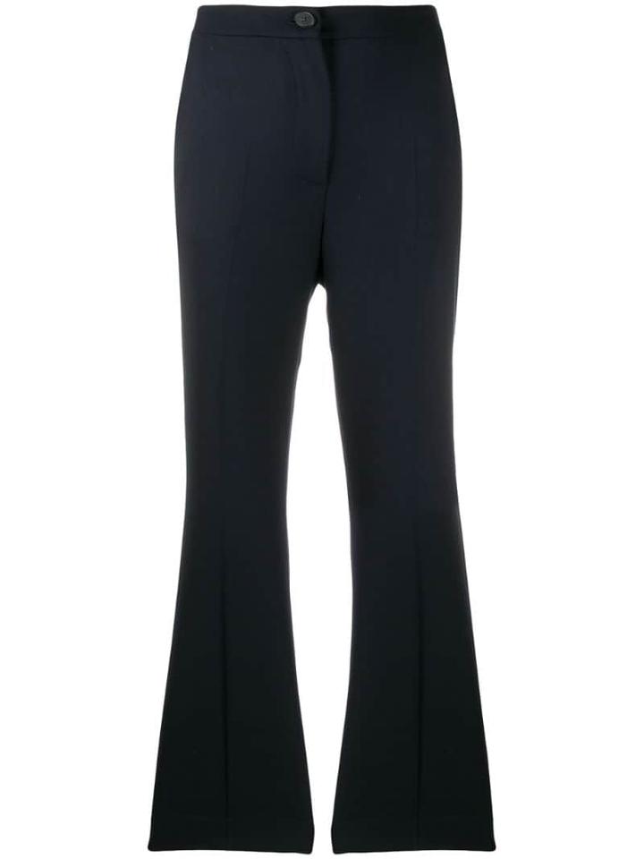 Giada Benincasa Cropped Tailored Trousers - Blue