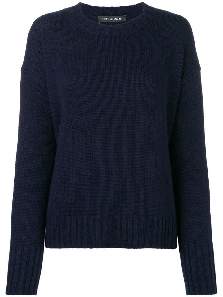 Iris Von Arnim Relaxed Fit Jumper - Blue