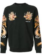 Maharishi Embroidered Sweatshirt - Black