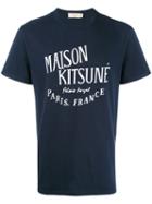 Maison Kitsuné - Palais Royal T-shirt - Men - Cotton - L, Blue, Cotton