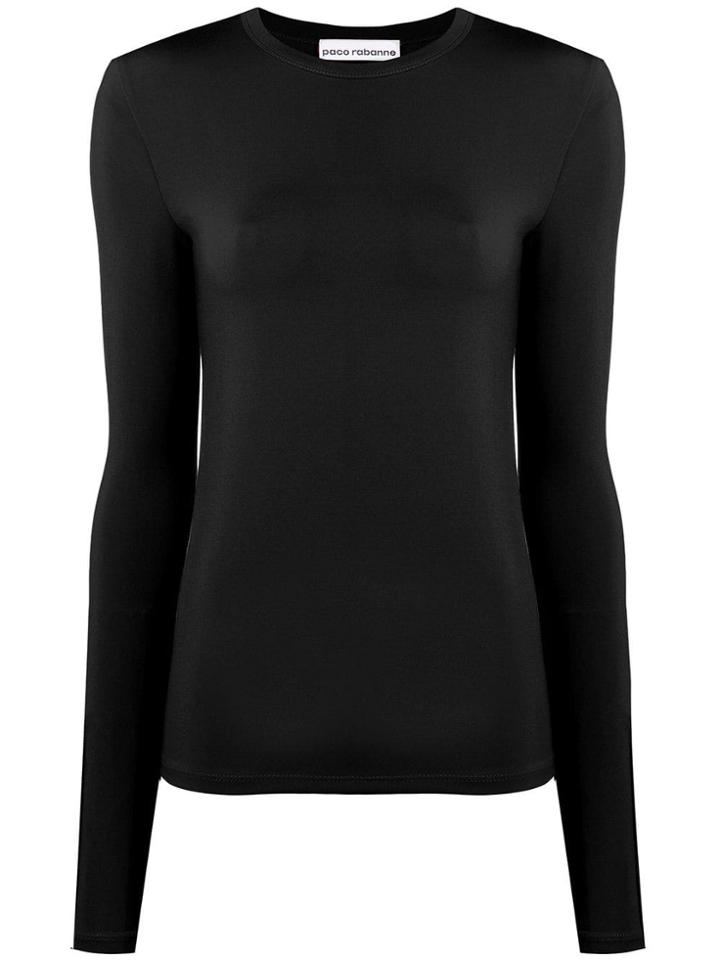 Paco Rabanne Logo Sweatshirt - Black