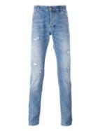 Philipp Plein Super Straight Jeans, Men's, Size: 34, Blue, Polyester/cotton/spandex/elastane