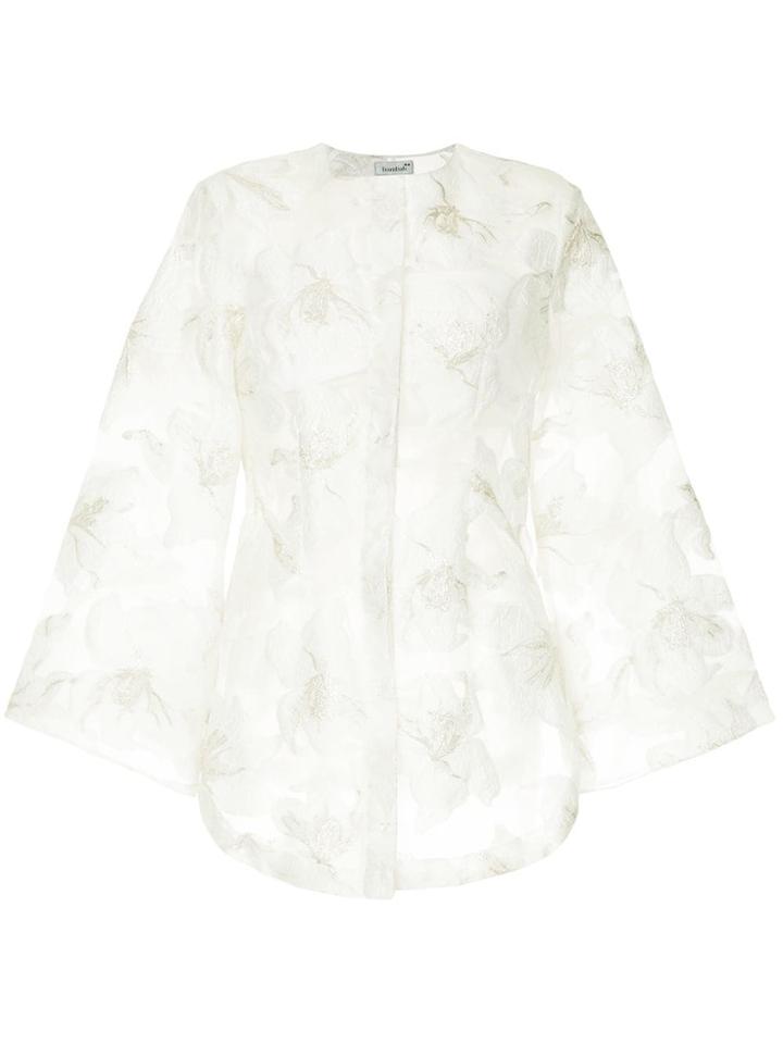 Bambah Dahlia Button Up Shirt - White