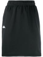 Kappa Logo Embroidered Mini Skirt - Black