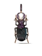 Annoushka 18kt Rose Gold Mythology Beetle Necklace - 18ct Rose Gold