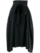 Henrik Vibskov Exhale Textured Asymmetric Skirt - Black