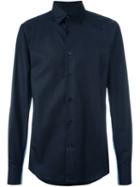 Marni Panelled Shirt, Men's, Size: 52, Blue, Cotton