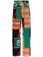 Martine Rose Beermat Overdyed Trousers - Multicolour