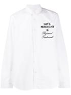Love Moschino Oversized Logo Shirt - White