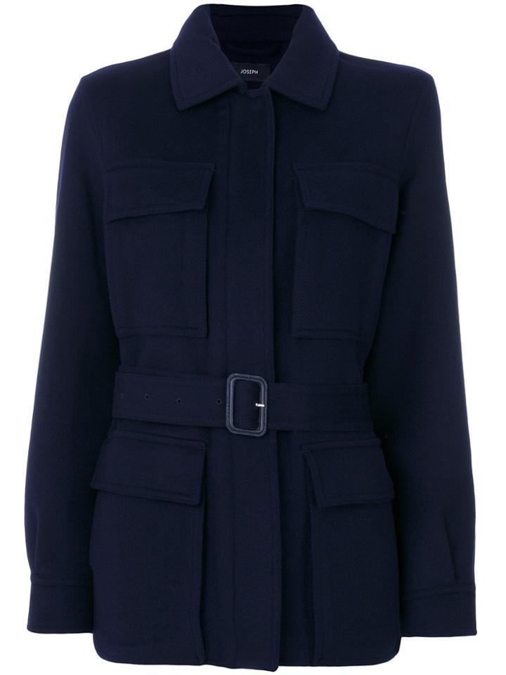 Joseph Pocket Feature Coat - Blue