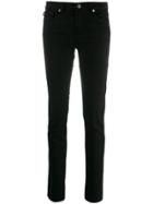 Love Moschino Embroidered Logo Skinny Trousers - Black