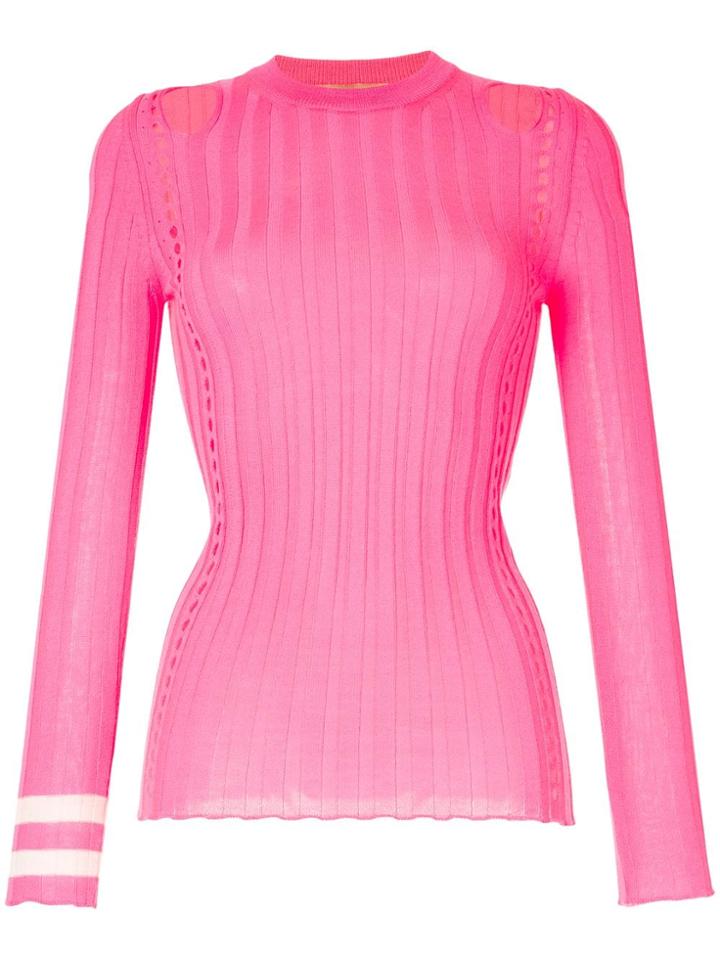 Maggie Marilyn Hole Lot Of Loving Knitted Top - Pink