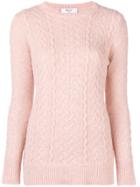 Blugirl Chunky Knit Jumper - Pink