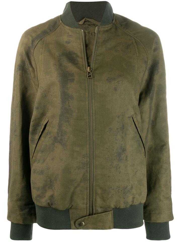 Mr & Mrs Italy Army Bomber Jacket - Green