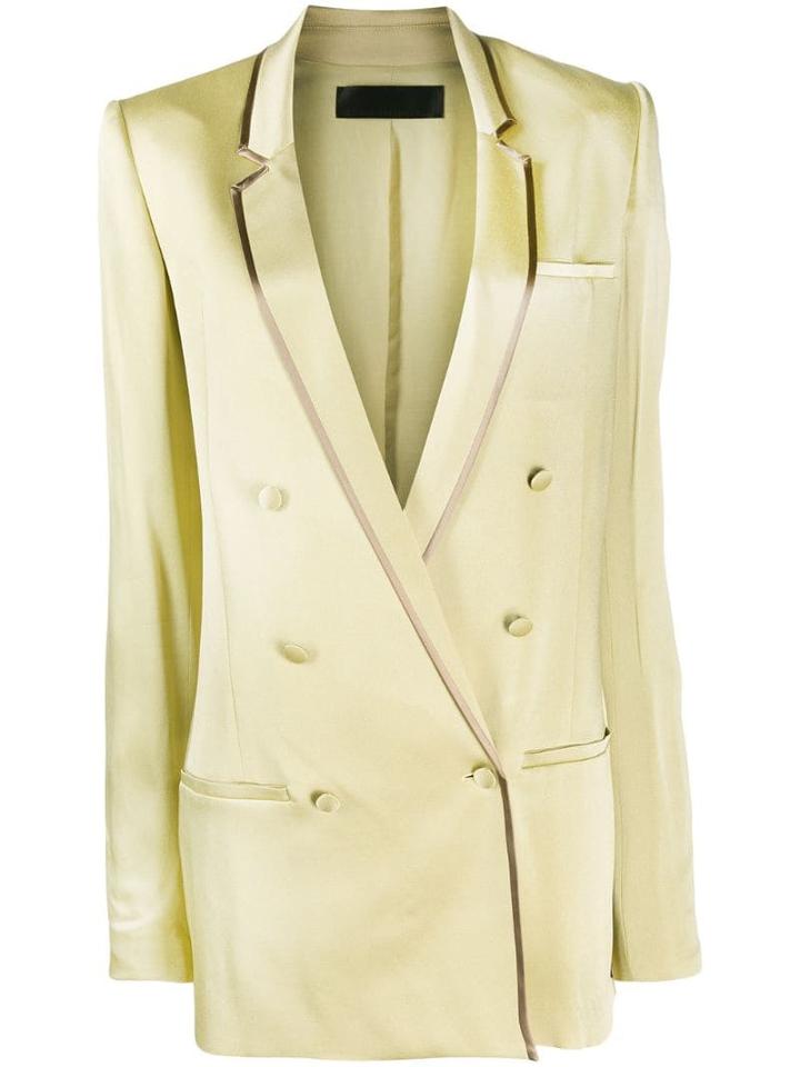 Haider Ackermann Oversized Double-breasted Blazer - Green