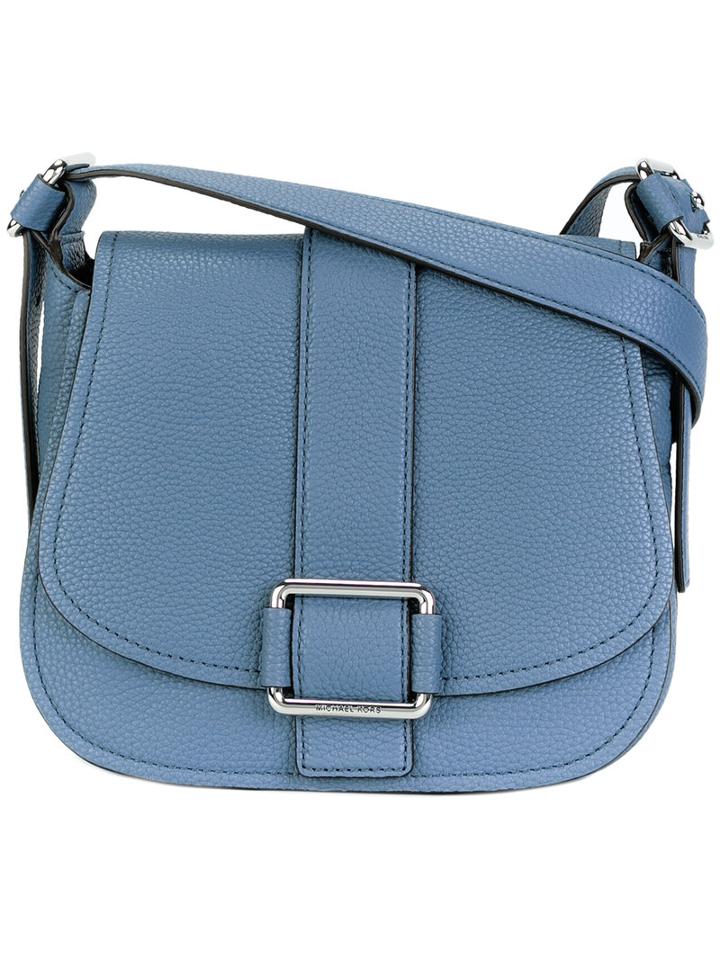 Michael Michael Kors - Saddle Bag - Women - Leather - One Size, Women's, Blue, Leather