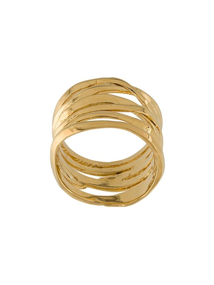 Aurelie Bidermann 'ariane' Ring, Women's, Size: 56, Metallic