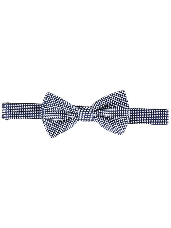Nicky Papillon Dot Bow Tie - Blue