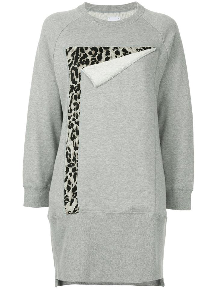 Maison Mihara Yasuhiro Sweatshirt Dress - Grey