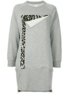 Maison Mihara Yasuhiro Sweatshirt Dress - Grey
