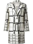 Etro Square Print Coat