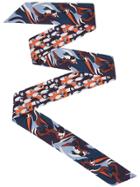 Fendi Parrot Print Bandeau - Blue