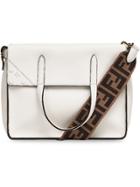 Fendi Fendi Flip Small Handbag - White