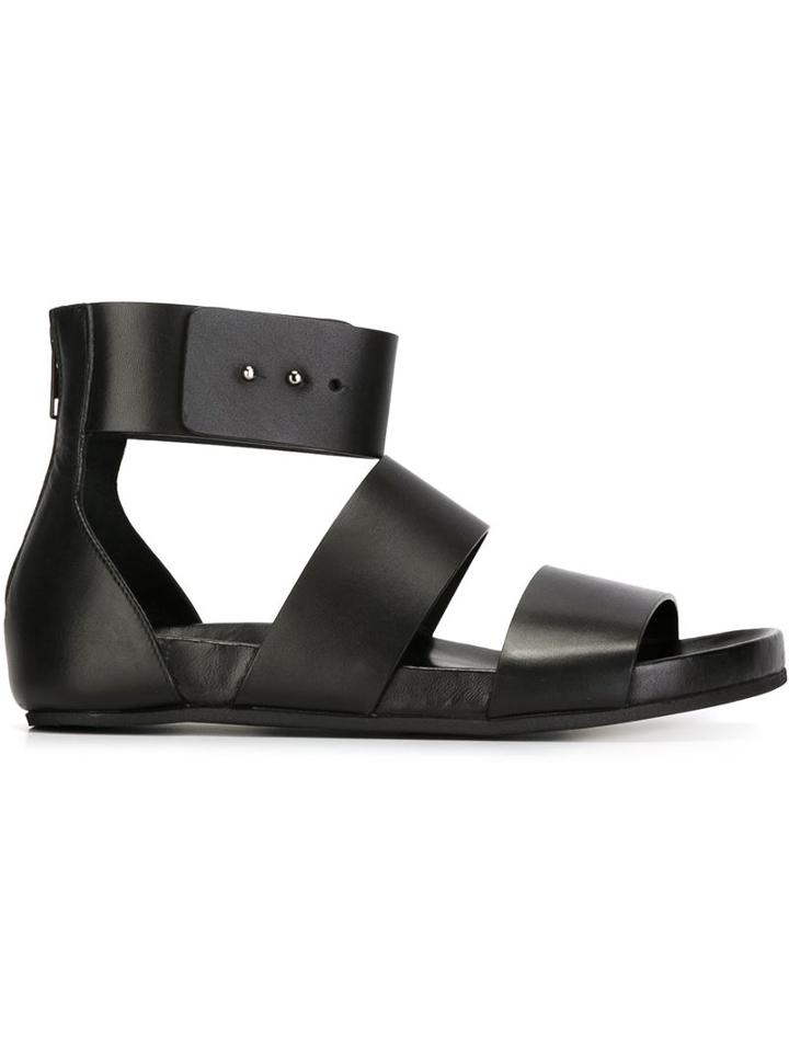 Common Projects Woman By Common Projects Wide Strap Flat Sandals