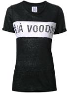 Zoe Karssen 'deja Voodoo' T-shirt, Women's, Size: Large, Black, Linen/flax