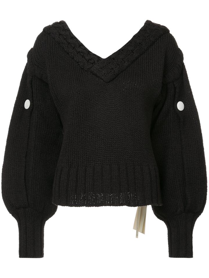 Hellessy Off-shoulder Jumper - Black
