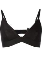 Isabel Benenato Spaghetti Straps Bra