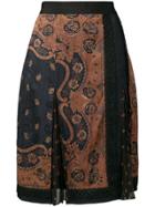 Coach Bandana Print Skirt - Brown