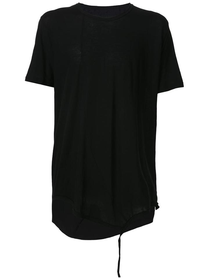 Ziggy Chen Distressed Hem T-shirt