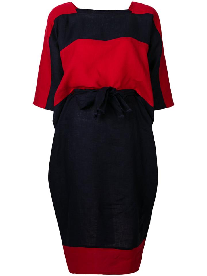 Daniela Gregis Colour Block Dress - Blue