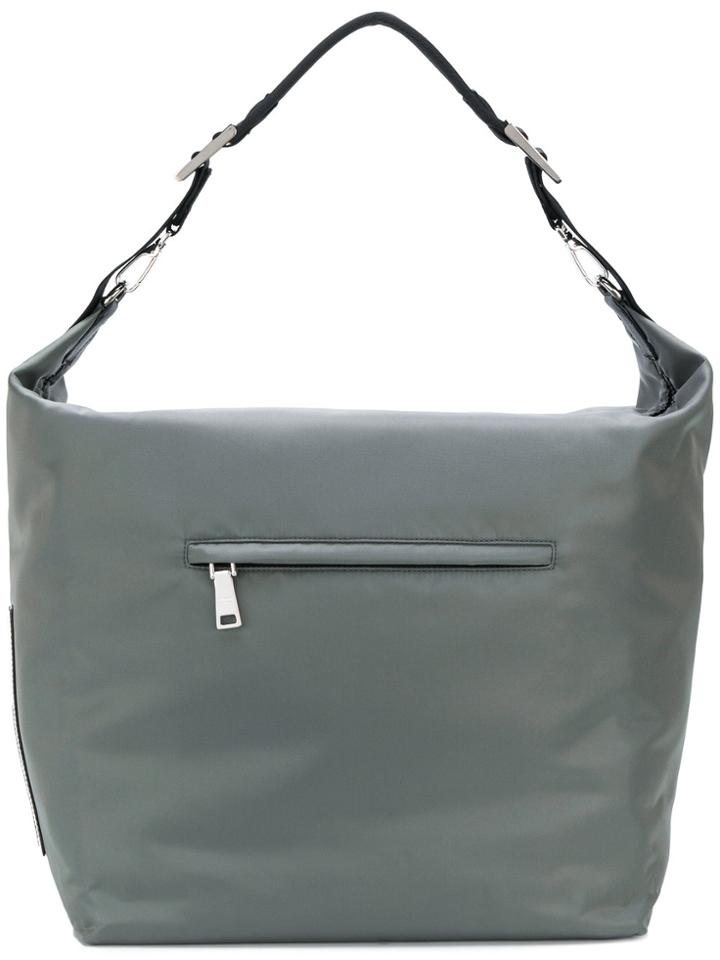 Prada Hobo Shoulder Bag - Grey