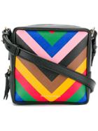 Sara Battaglia Striped Box Bag - Multicolour