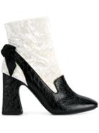 Erdem Two Tone Ankle Boots