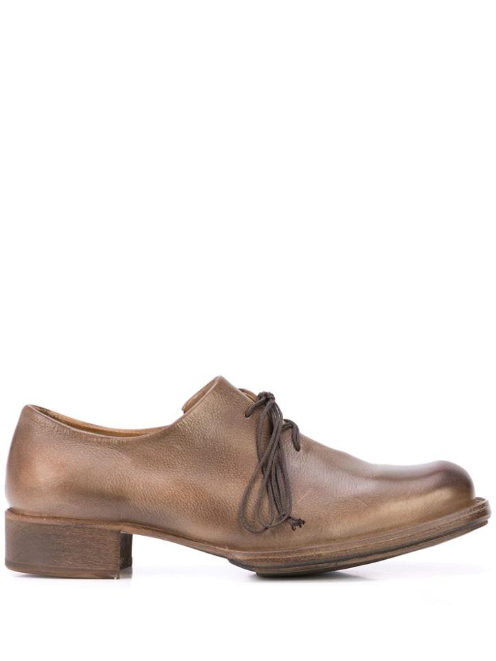 Cherevichkiotvichki Wrap Around Lace-up Shoes - Brown
