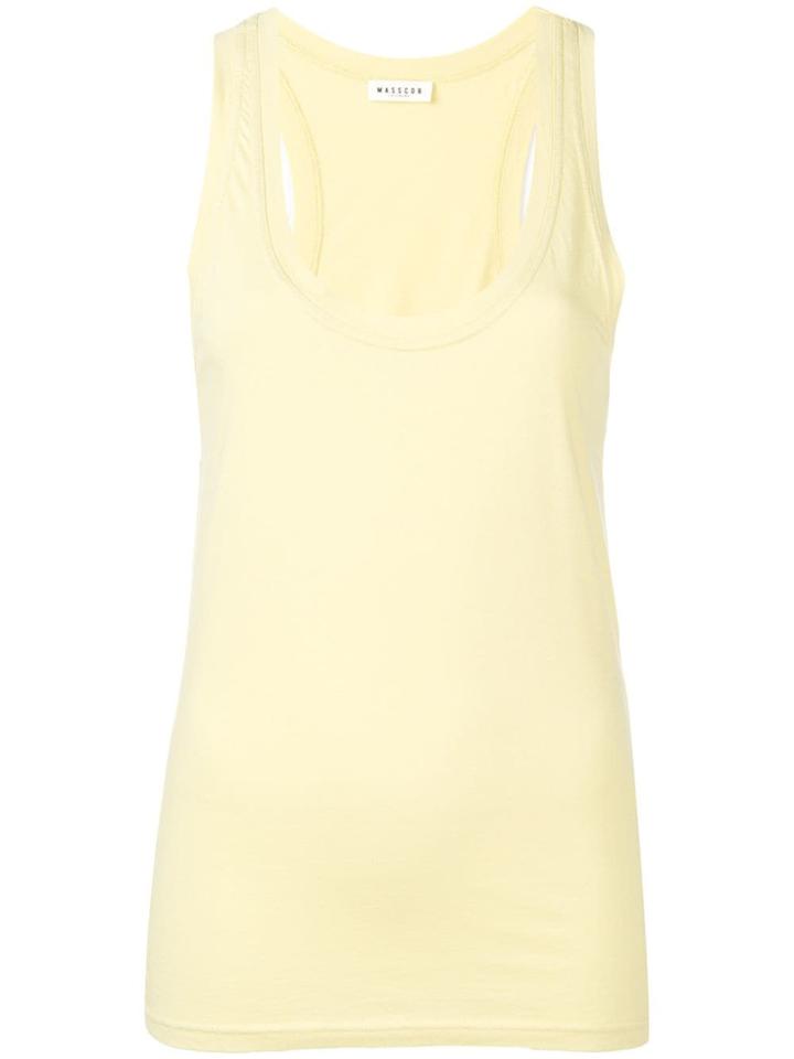 Masscob Granma Tank Top - Yellow