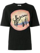See By Chloé Speckled Oversized Desert Logo T-shirt - Black