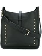 Rebecca Minkoff Studded Shoulder Bag, Women's, Black