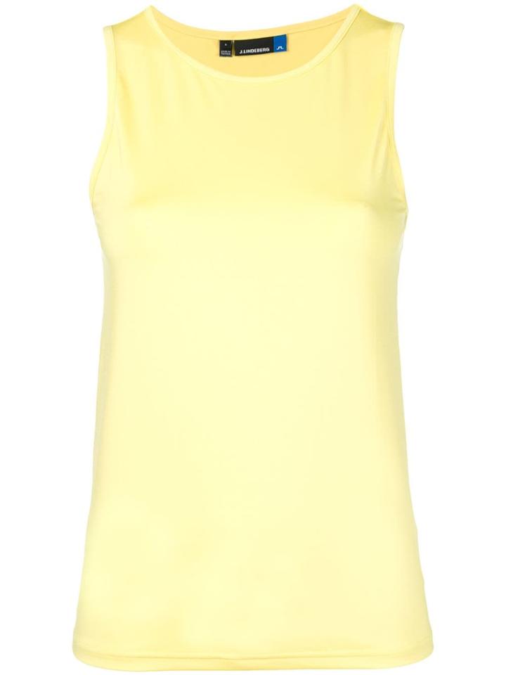 J.lindeberg Ella Poly Jersey - Yellow