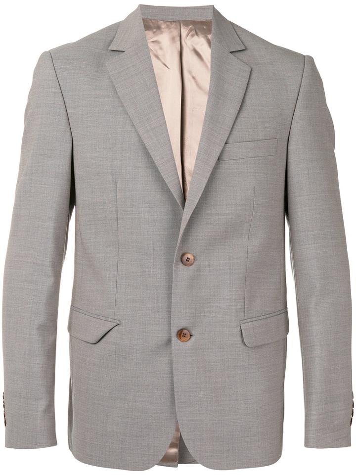 A Kind Of Guise - Woven Jacket - Men - Viscose/virgin Wool - 52, Grey, Viscose/virgin Wool