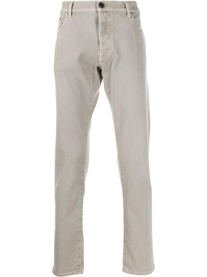 Jacob Cohen Mid-rise Comfort Fit Jeans - Grey