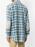 Dsquared2 Long-sleeved Checked Shirt - Blue