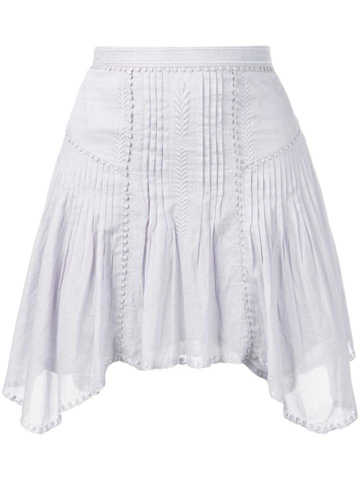 Isabel Marant Étoile Asymmetric Pleated Dress - Blue